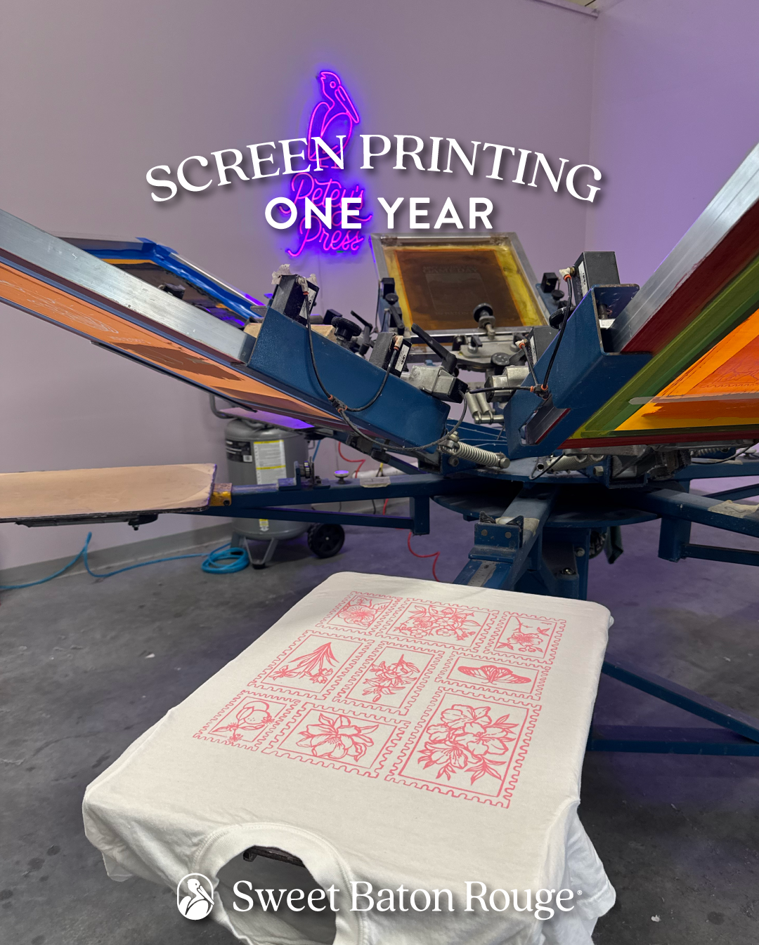 Baton Rouge Screen Printing, Custom screen printing Baton Rouge, T-shirt screen printing Baton Rouge, Screen printing companies Baton Rouge Sweet Baton Rouge