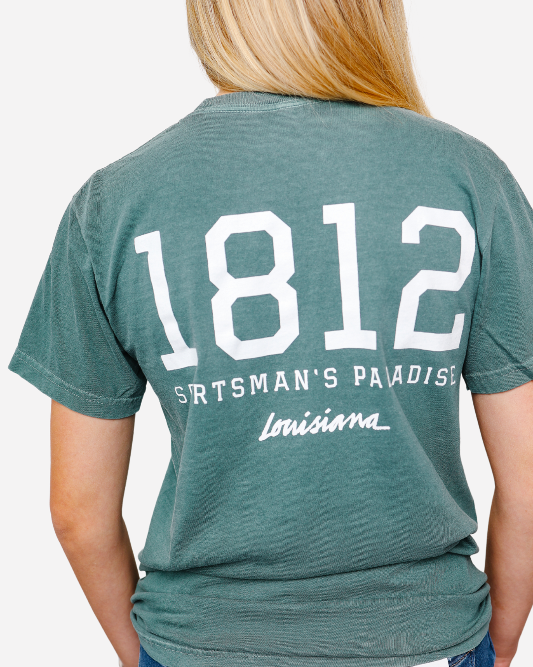 1812 Louisiana Sportsman Pocket T-Shirt