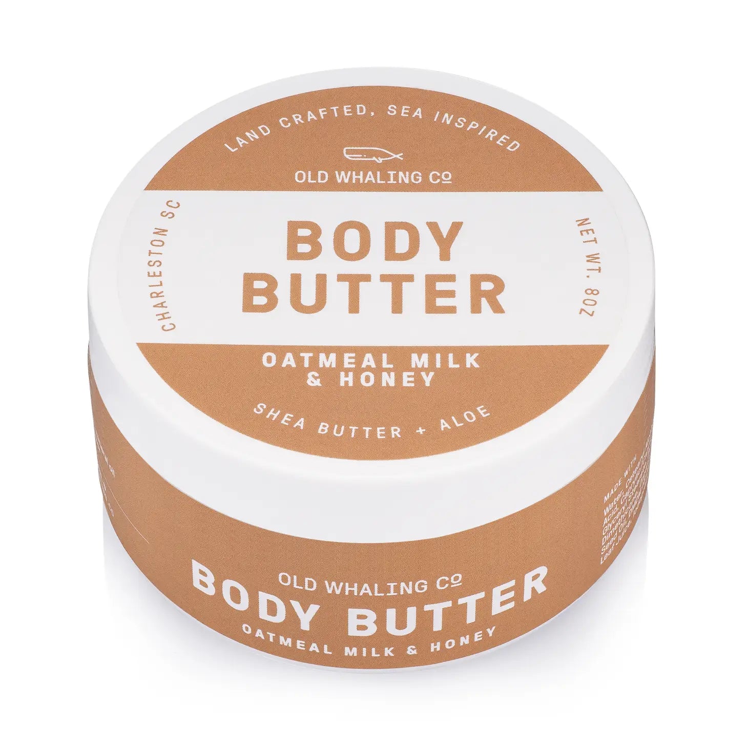 Oatmeal Milk + Honey Body Butter 8oz
