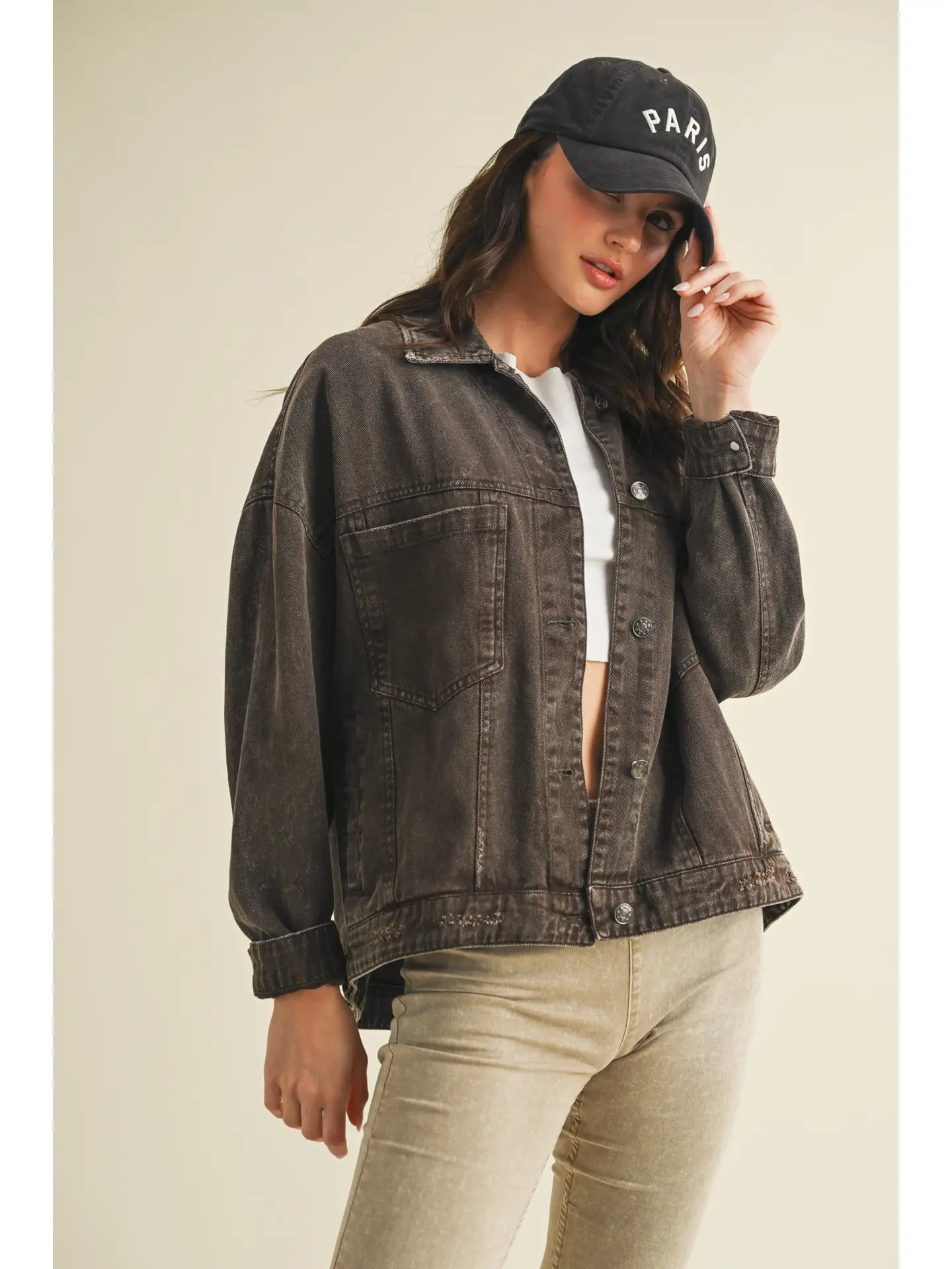 Back Pleated Jacket