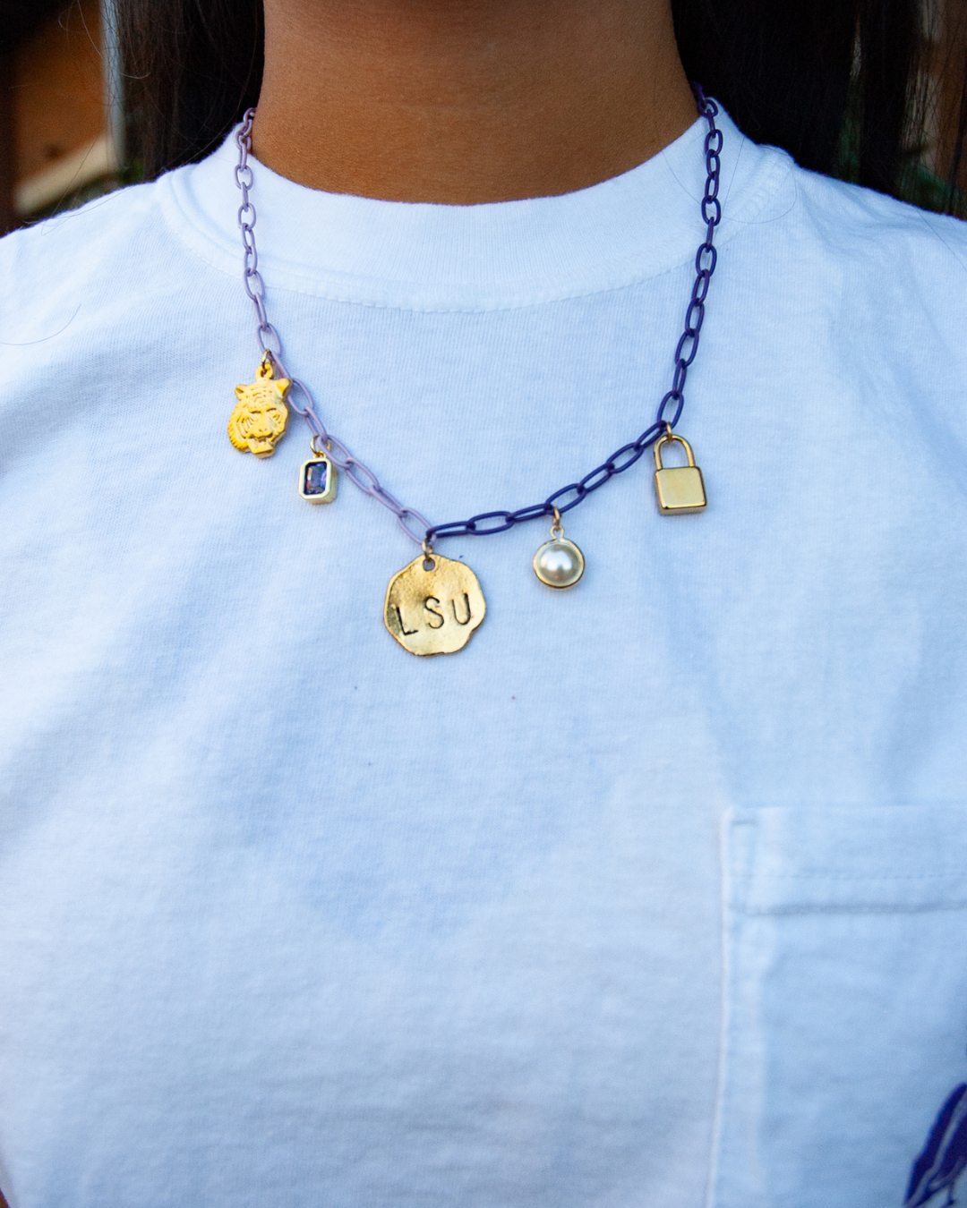 Annie Claire Designs Team Spirit Charm Necklace