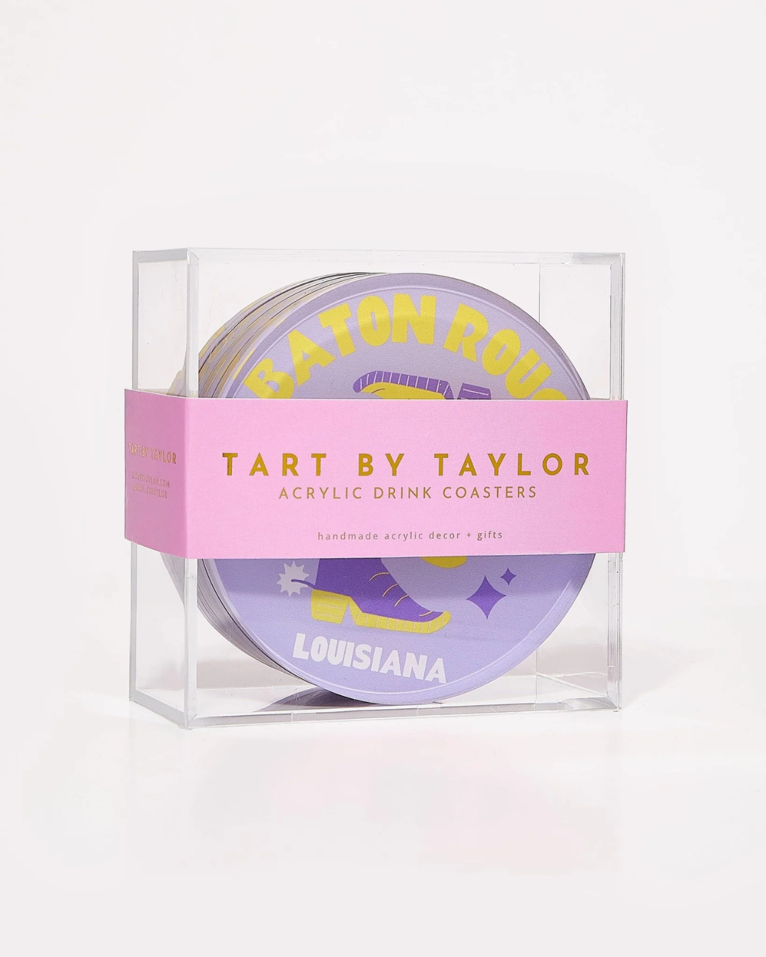 Boxed Set Baton Rouge Kickoff Coasters