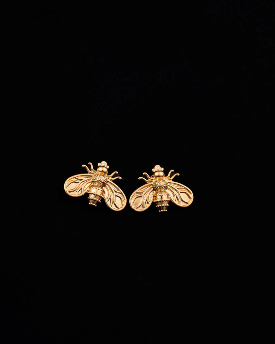 bee earrings, steward and james, steward and james jewelry