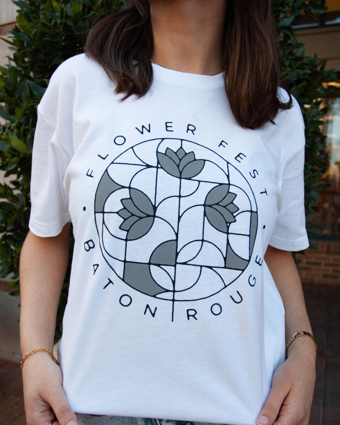 Unique Louisiana Gifts, Louisiana Apparel, Baton Rouge, New Orleans, Lafayette, Sweet Baton Rouge, Louisiana Apparel Near Me, Louisiana themed shirt, Local themed Shirt, Louisiana Botanical shirt, Louisiana Botanical near me, Floral shirt, Louisiana flower shirt, Flower Fest Baton Rouge, Flower Fest T-Shirt