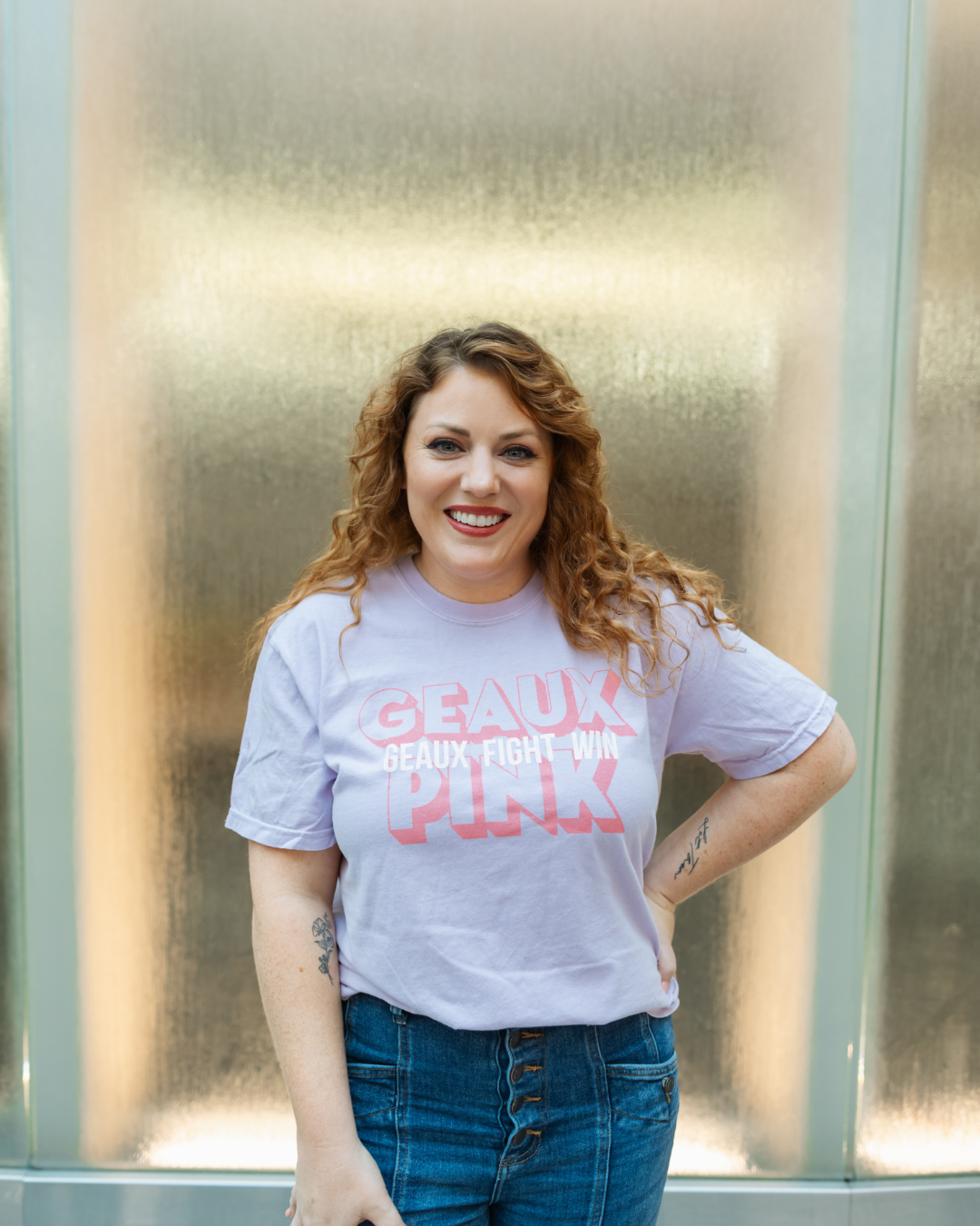 Geaux Fight Win |  Geaux Pink