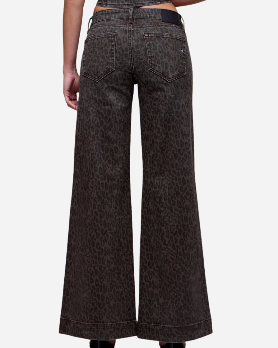 Hidden Brown Cheetah Trouser