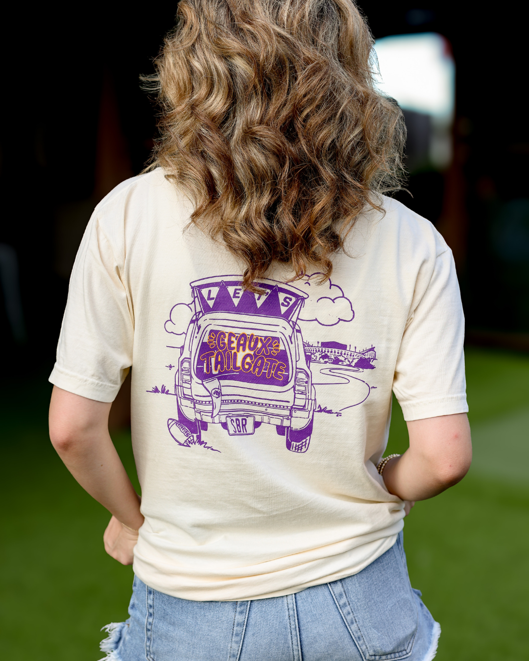 Let's Geaux Tailgate Gameday Pocket T-Shirt