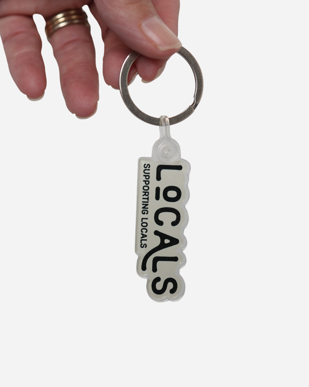 Locals Supporting Locals Keychain