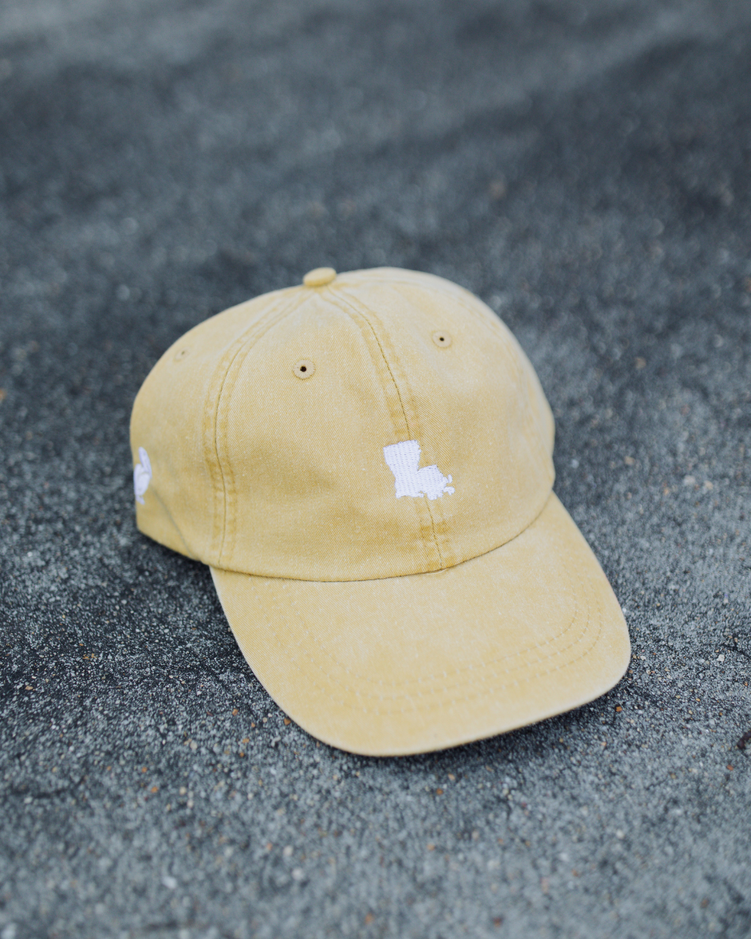 Sweet Baton Rouge, New Orleans, Lafayette, Louisiana, Baton Rouge, Sweet Baton Rouge Hat, Louisiana Apparel, Louisiana State Hat, Louisiana-Themed Accessories, Southern Style Apparel,  Louisiana-Themed Accessories Near Me, Yellow Louisiana State Hate, Yellow Louisiana State Hat Near Me