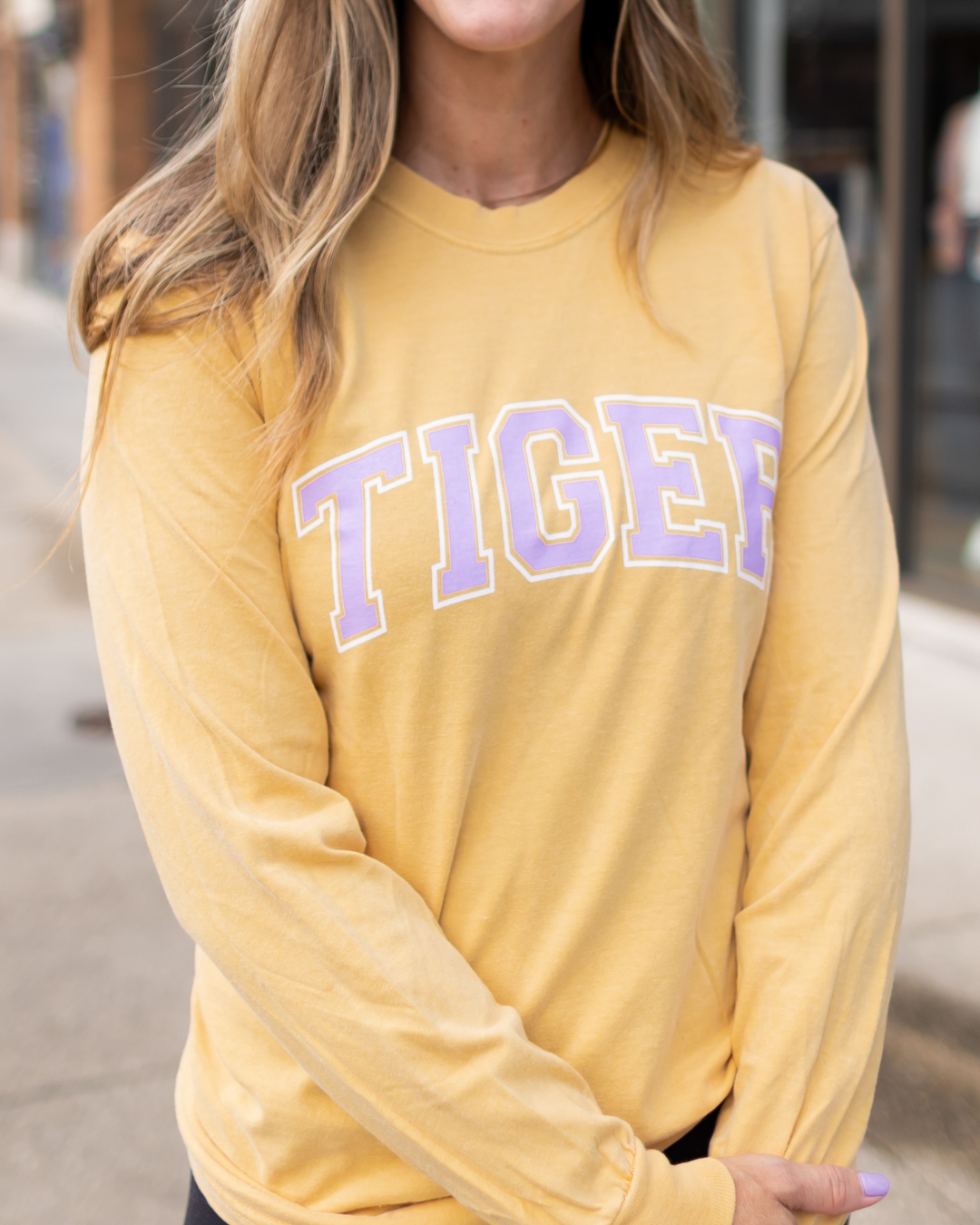Sweet Baton Rouge, Baton Rouge T-Shirt, Sweet Baton Rouge T-Shirt, Louisiana Apparel, New Orleans, Lafayette, Louisiana, Louisiana T-Shirt, Louisiana shirt, Tiger lettering T-shirt, Local T-Shirts, Local T-Shirts Near Me, Louisiana shirt Near Me, Long Sleeve T-Shirt, Tiger Pride Merchandise