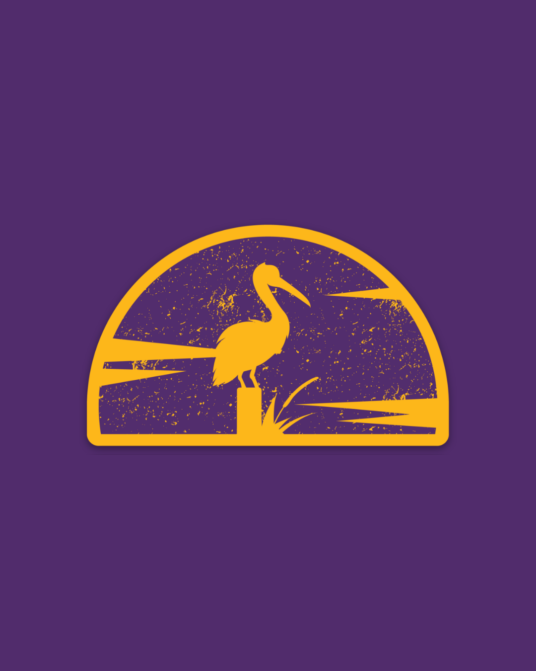 Unique Louisiana Gifts, Louisiana Sticker, Baton Rouge, New Orleans, Lafayette, Sweet Baton Rouge, Stickers, Baton Rouge Pride Sticker Near me, Louisiana themed sticker, Louisiana themed sticker near me, Bayou Sticker, Swamp Sticker, Gulf Coast, pelican sticker, Sunset sticker, Louisiana sunset sticker