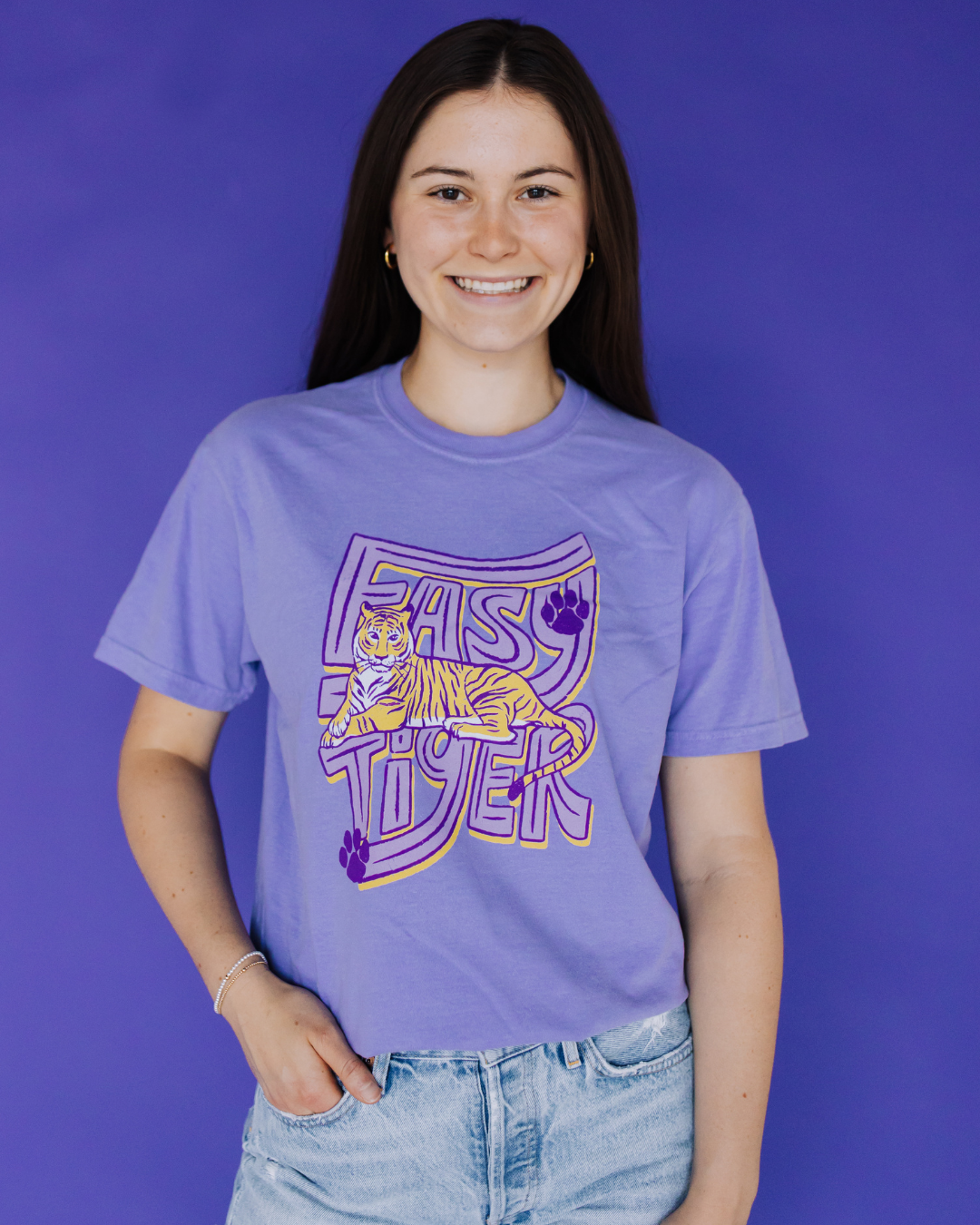 Tiger Pride Merchandise, Sweet Baton Rouge, Local T-Shirts, Local T-Shirts Near Me, Baton Rouge T-Shirt, Sweet Baton Rouge T-Shirt, Louisiana Apparel, New Orleans, Lafayette, Louisiana, tiger t-shirt, bayou wear, Geaux tigers, Easy Tiger T-Shirt