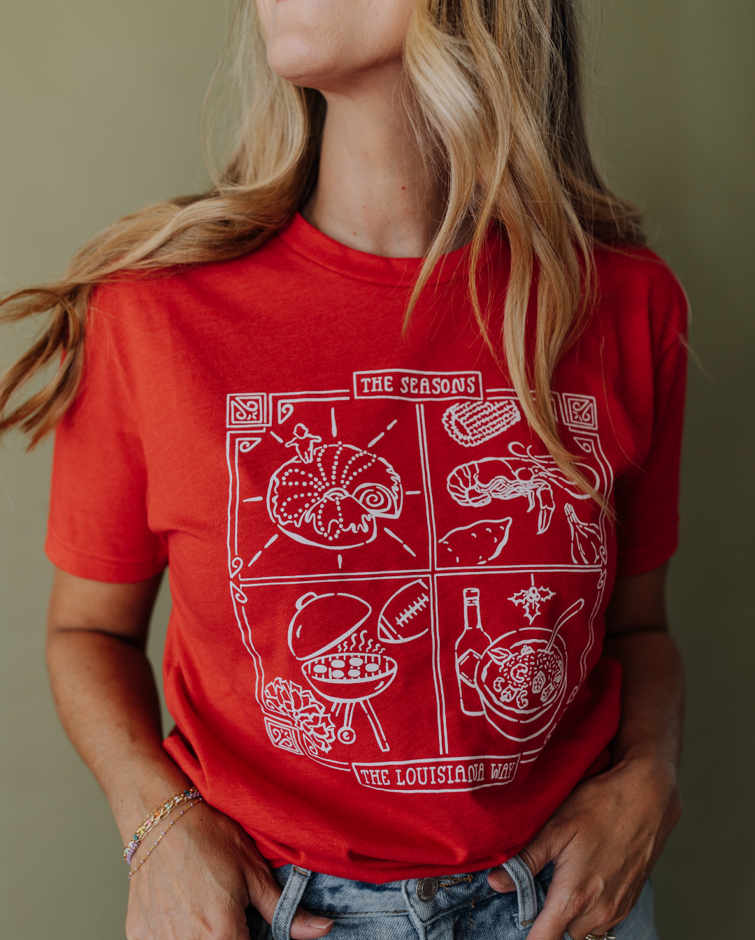 Sweet Baton Rouge, Local T-Shirts, Local T-Shirts Near Me, Baton Rouge T-Shirt, Sweet Baton Rouge T-Shirt, Louisiana Apparel, New Orleans, Lafayette, Southern Style Apparel, Louisiana Pride, Cajun Clothing, Southern Hospitality, Red Louisiana T-Shirt, King Cake T-Shirt, Crawfish T-Shirt