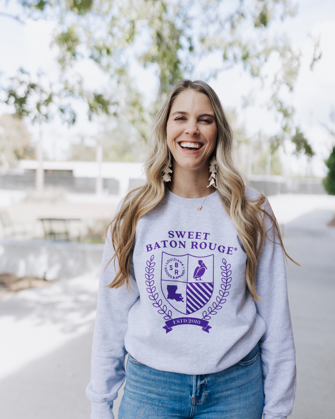 Tiger Pride Merchandise, Sweet Baton Rouge, Baton Rouge Sweatshirt, Sweet Baton Rouge Sweatshirt, Louisiana Apparel, New Orleans, Lafayette, Louisiana, Bayou wear, Local Sweatshirts, Local Sweatshirts Near Me