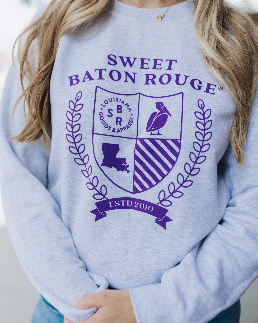 Tiger Pride Merchandise, Sweet Baton Rouge, Baton Rouge Sweatshirt, Sweet Baton Rouge Sweatshirt, Louisiana Apparel, New Orleans, Lafayette, Louisiana, Bayou wear, Local Sweatshirts, Local Sweatshirts Near Me