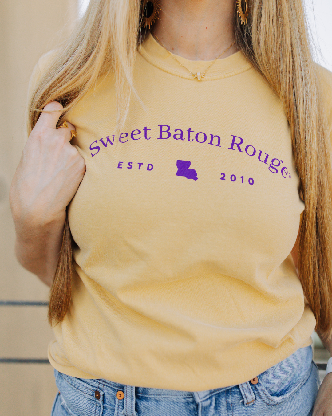 Sweet Baton Rouge, Local T-Shirts, Local T-Shirts Near Me, Baton Rouge T-Shirt, Sweet Baton Rouge T-Shirt, Louisiana Apparel, New Orleans, Lafayette, Southern Style Apparel, Louisiana Pride, Cajun Clothing, Southern Hospitality, Travels T-Shirt