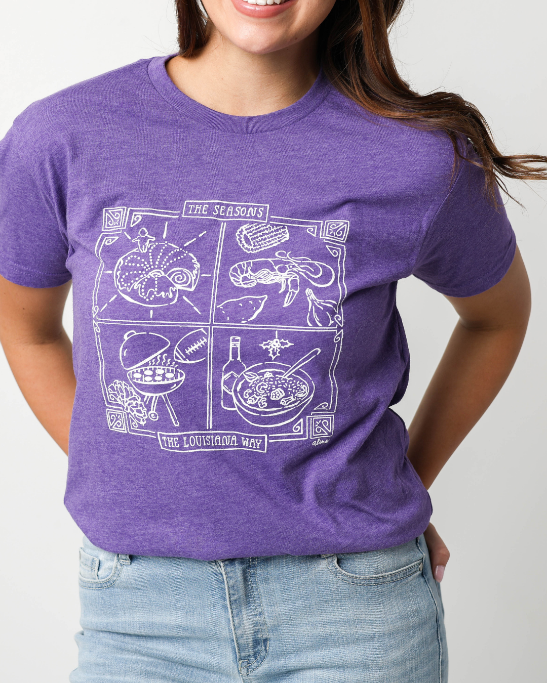 The Seasons Louisiana T-Shirt