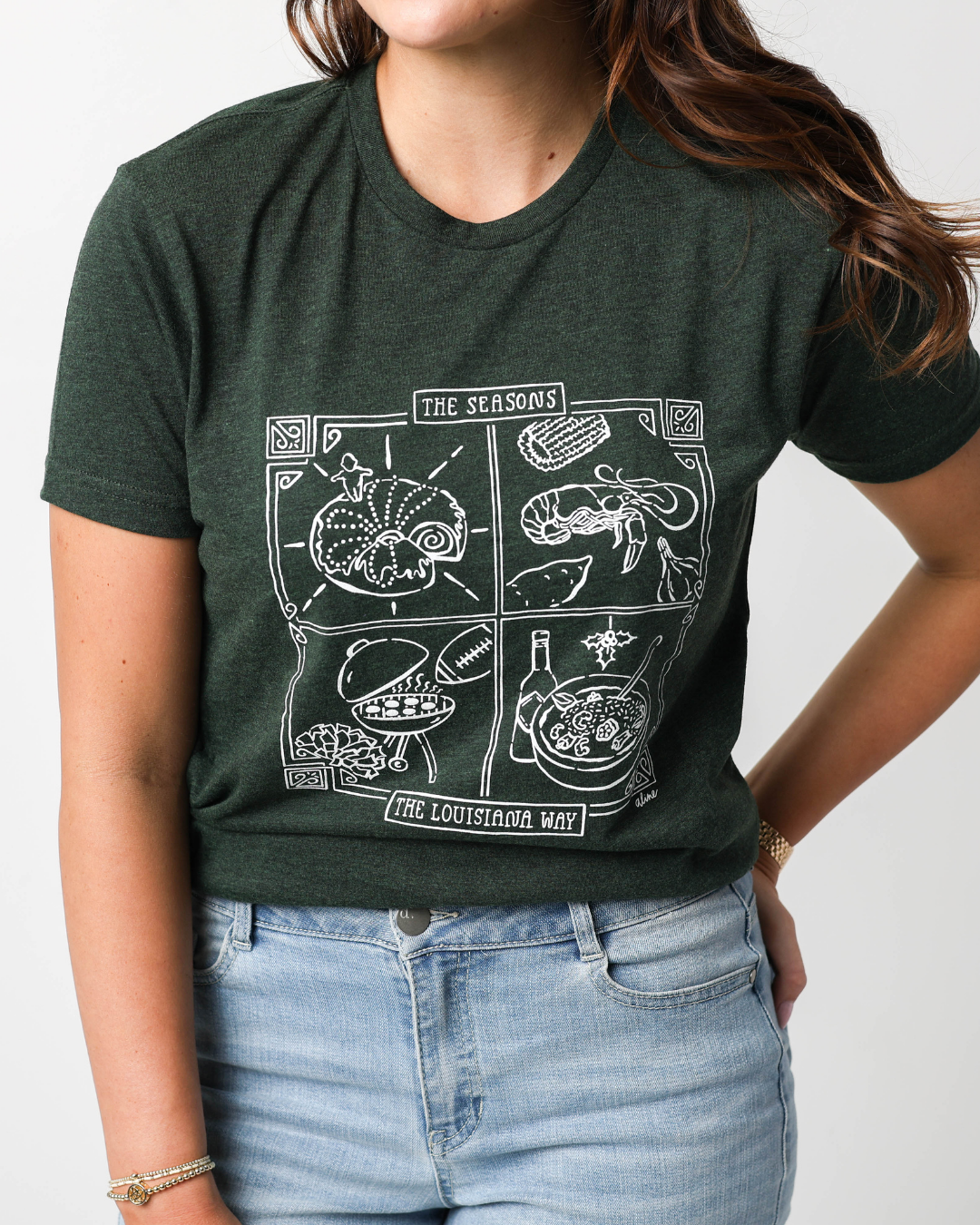 The Seasons Louisiana T-Shirt