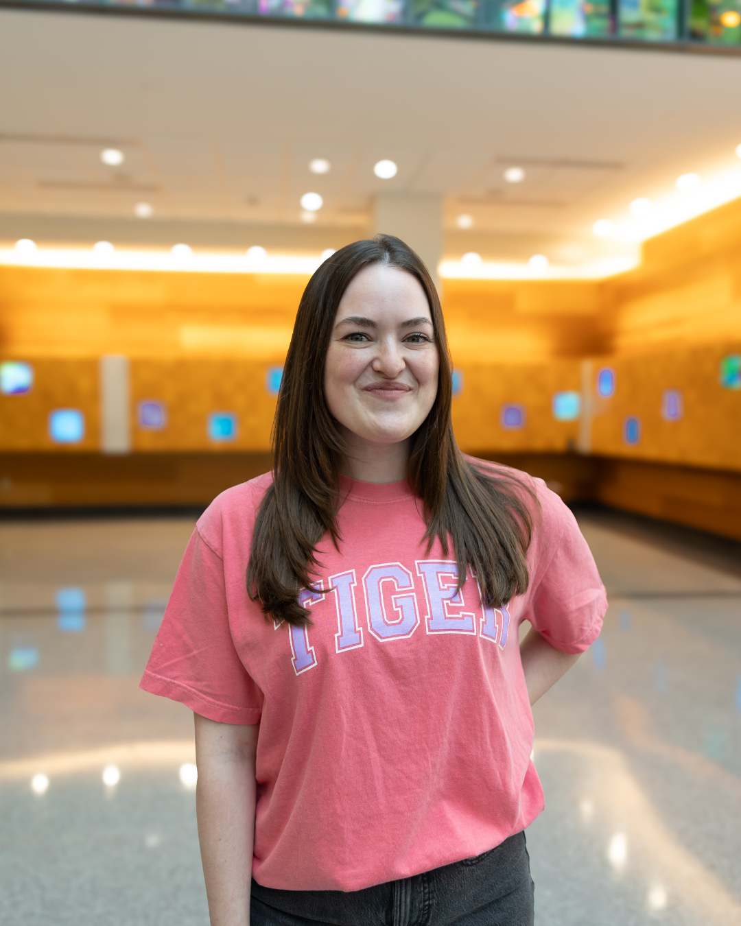 Tiger Block |  Geaux Pink