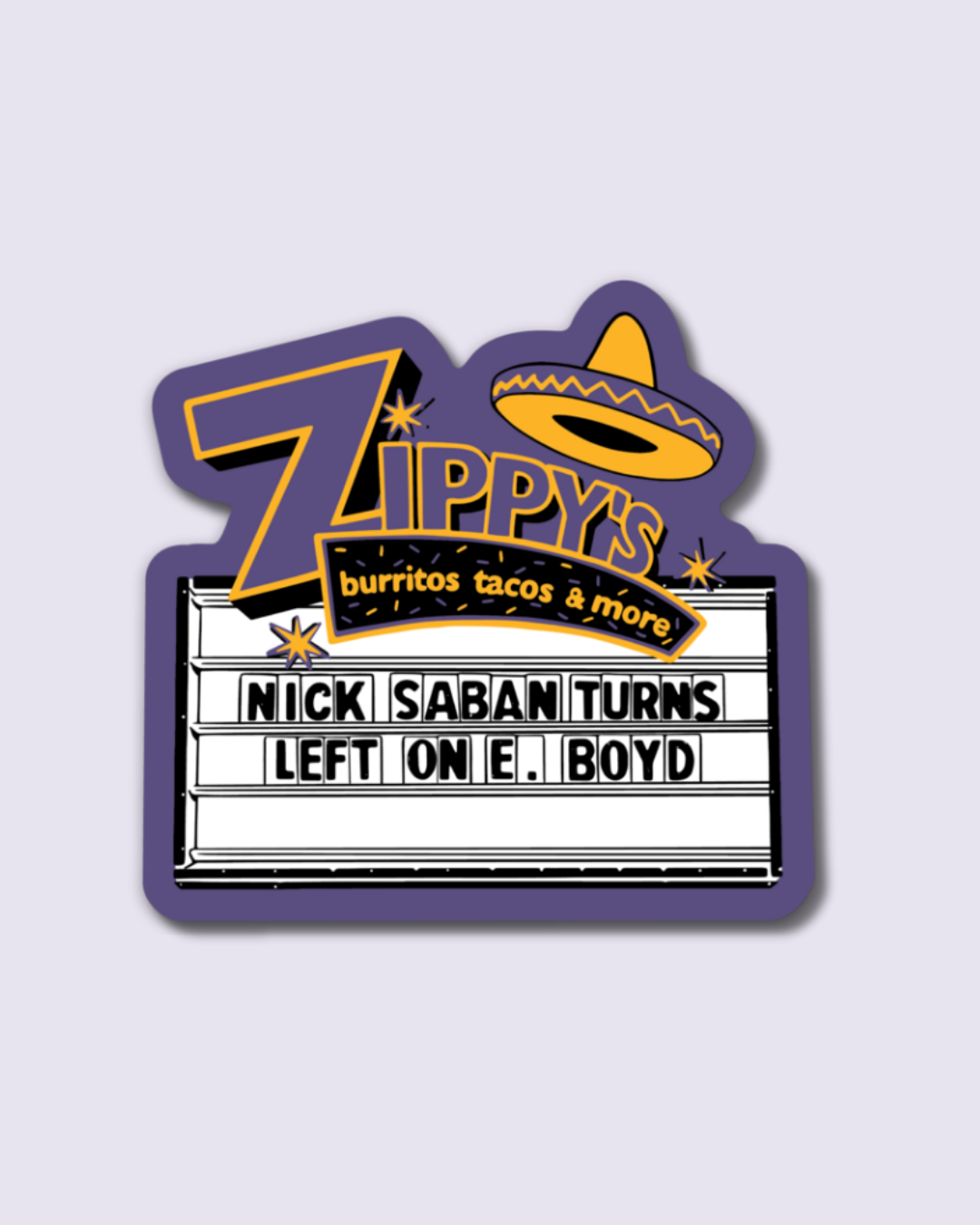 Unique Louisiana Gifts, Louisiana Sticker, Baton Rouge, New Orleans, Lafayette, Sweet Baton Rouge, Stickers, Baton Rouge Pride Sticker Near me, Louisiana themed sticker, Louisiana themed sticker near me, Baton Rouge, Zippy's sign sticker