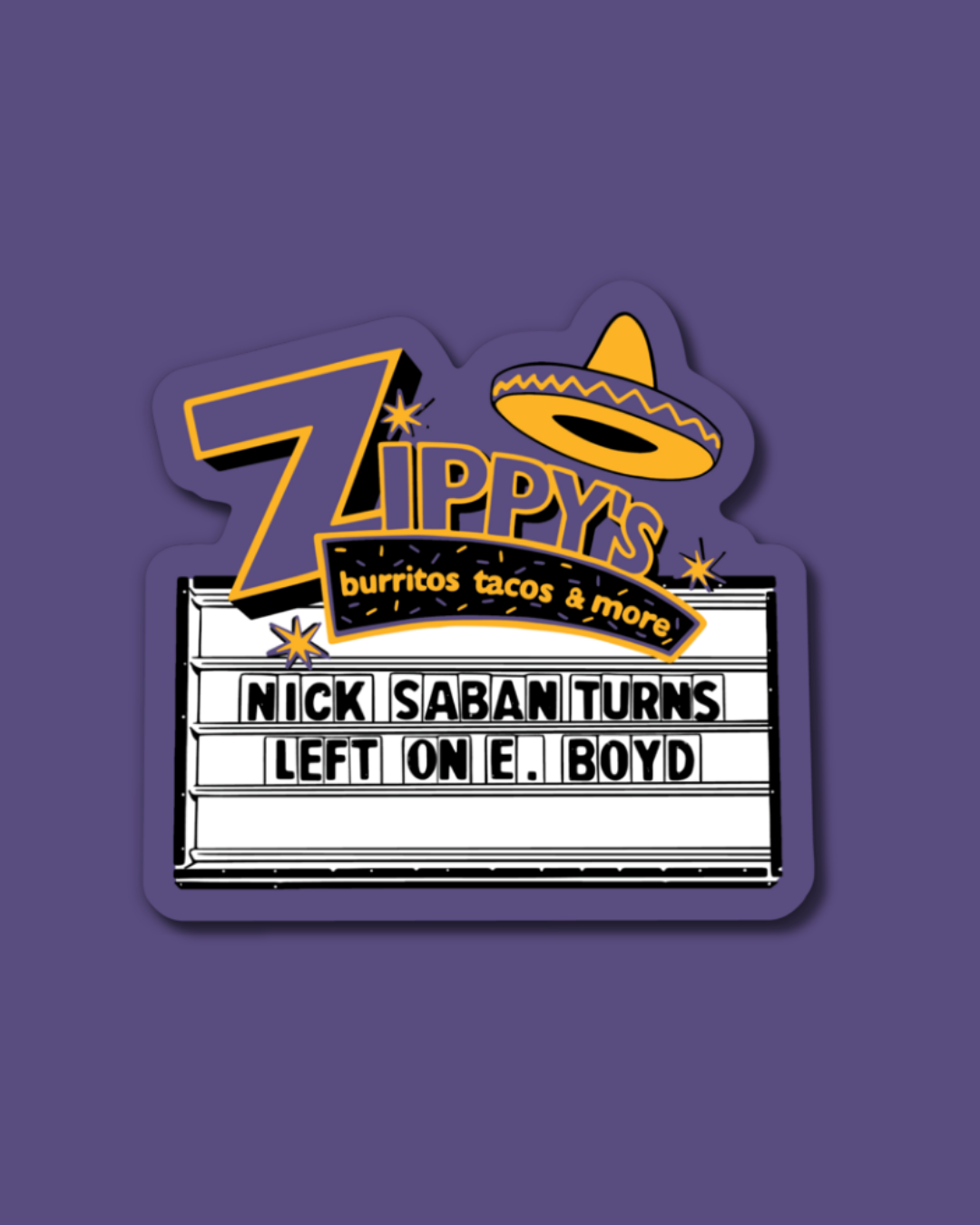 Unique Louisiana Gifts, Louisiana Sticker, Baton Rouge, New Orleans, Lafayette, Sweet Baton Rouge, Stickers, Baton Rouge Pride Sticker Near me, Louisiana themed sticker, Louisiana themed sticker near me, Baton Rouge, Zippy's sign sticker