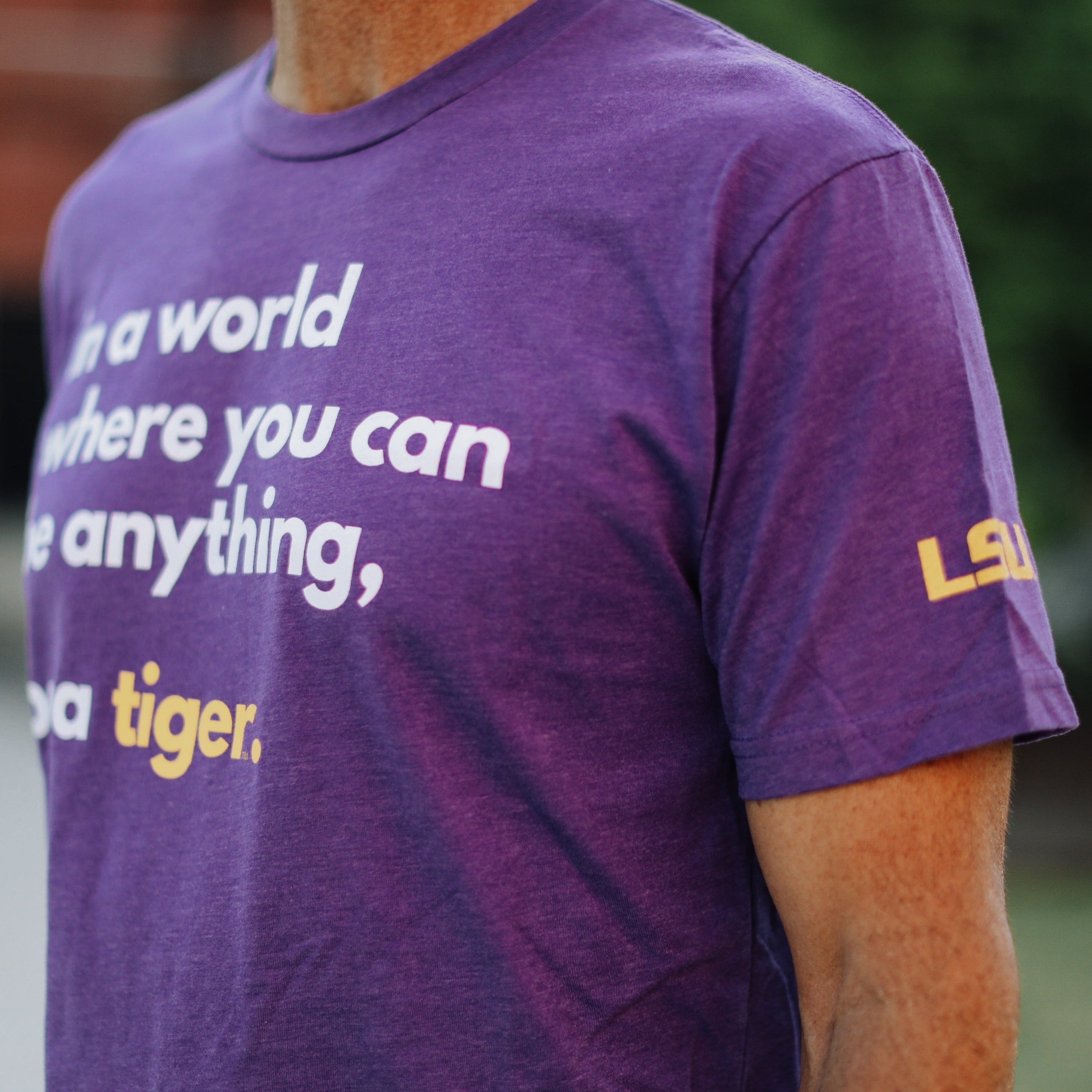 LSU Be A Tiger T-shirt