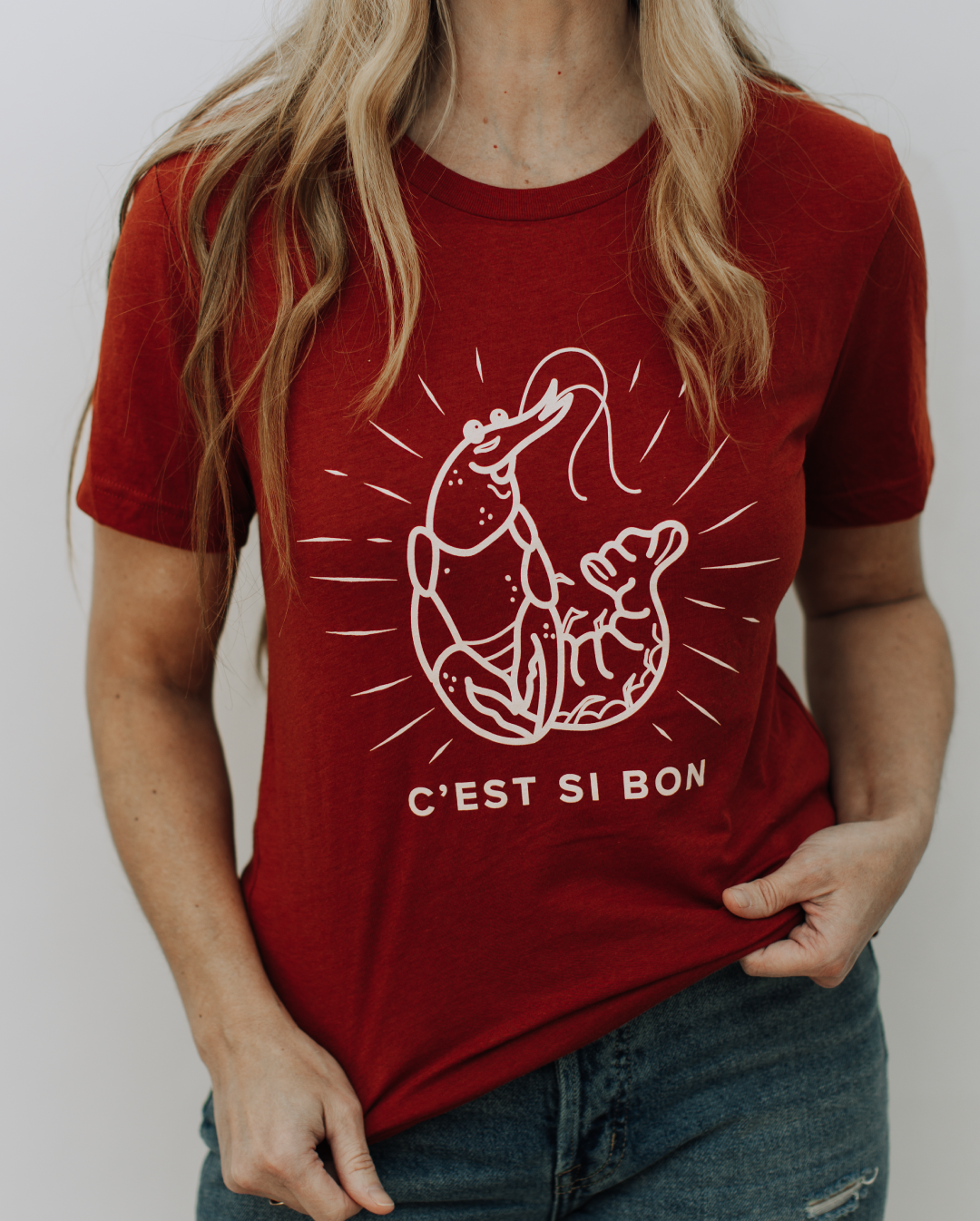 C'est Si Bon Crawfish Burst | Crawfish T-Shirt