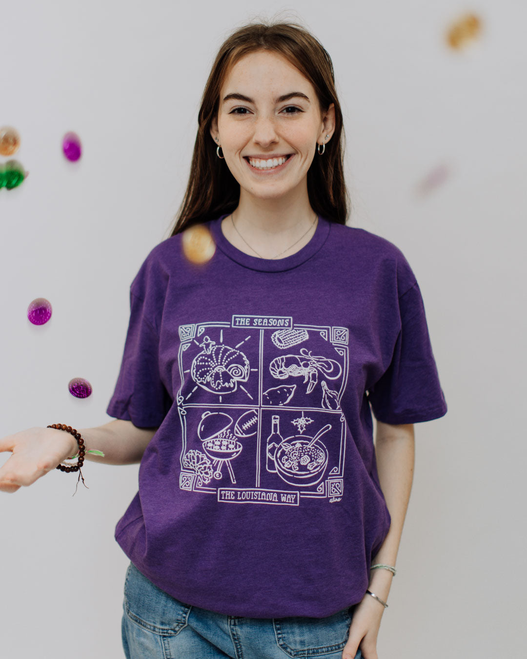 The Seasons Louisiana T-Shirt