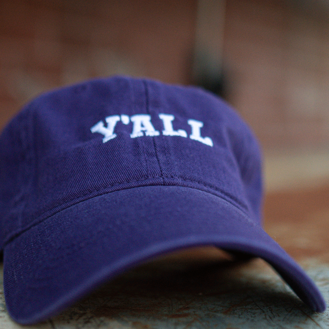 Sweet Baton Rouge, New Orleans, Lafayette, Louisiana, Baton Rouge, Sweet Baton Rouge Hat, Louisiana Apparel, Y'all Hat, Louisiana-Themed Accessories, Southern Style Apparel,  Louisiana-Themed Accessories Near Me, Purple Hat, Purple Yall Hat