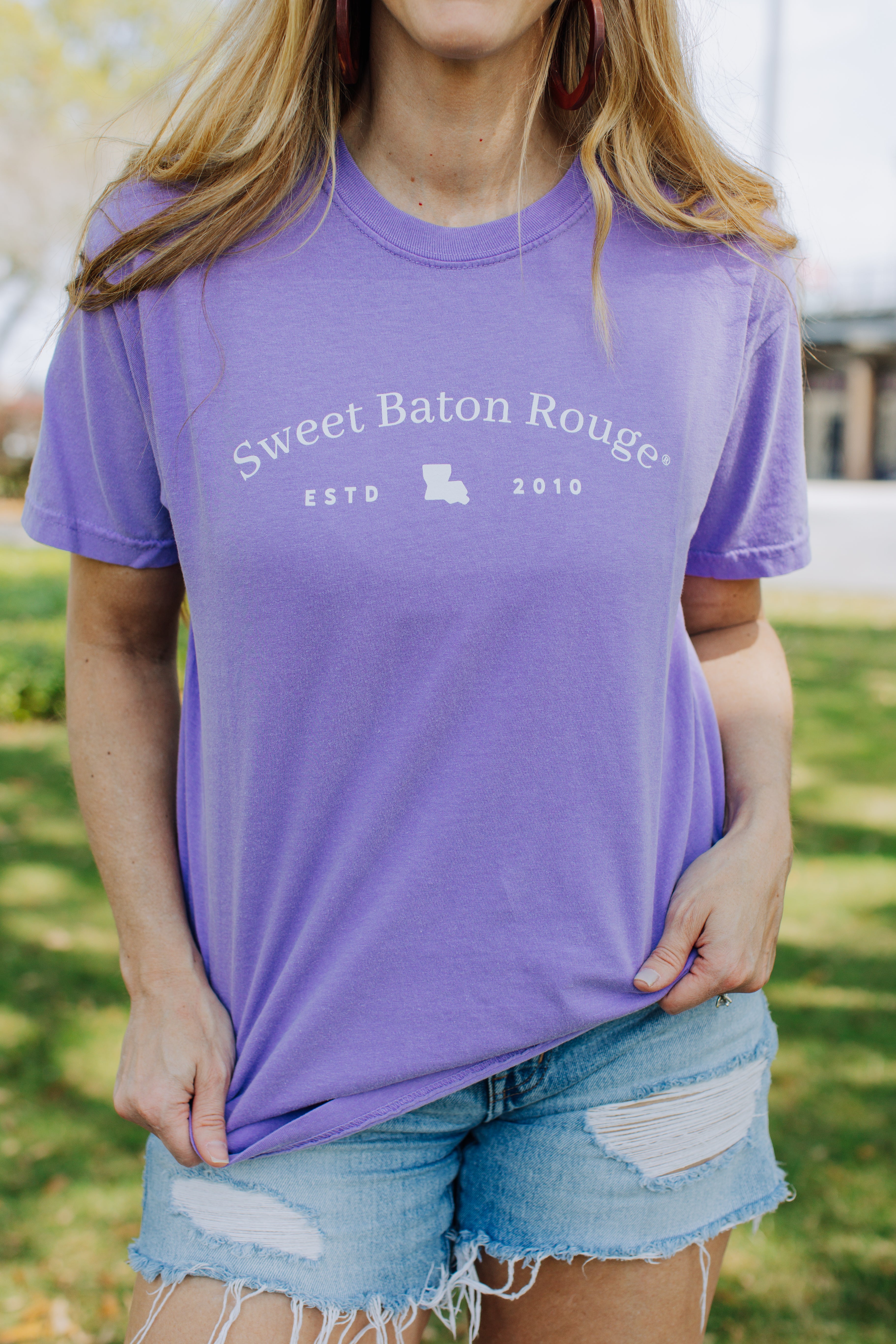 Sweet Baton Rouge, Local T-Shirts, Local T-Shirts Near Me, Baton Rouge T-Shirt, Sweet Baton Rouge T-Shirt, Louisiana Apparel, New Orleans, Lafayette, Southern Style Apparel, Louisiana Pride, Cajun Clothing, Southern Hospitality, Travels T-Shirt