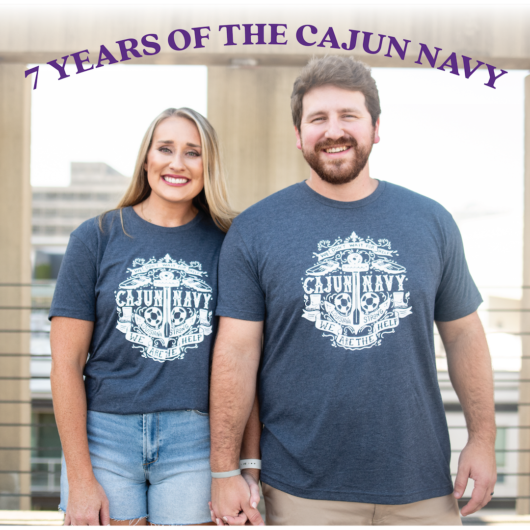 7 Years of the Cajun Navy and Unveiling a New T-Shirt Design!