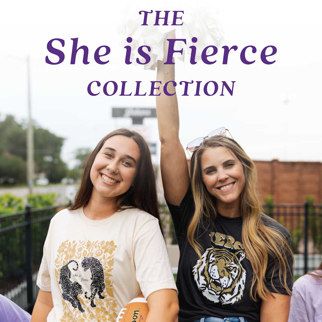 Creating the "She is Fierce" Gameday Collection