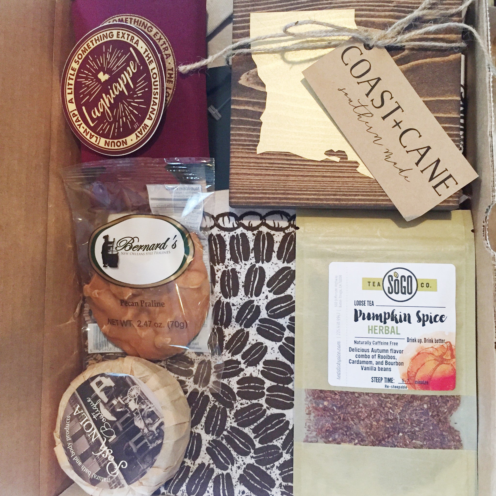 Take a peek inside our November Lagniappe Box