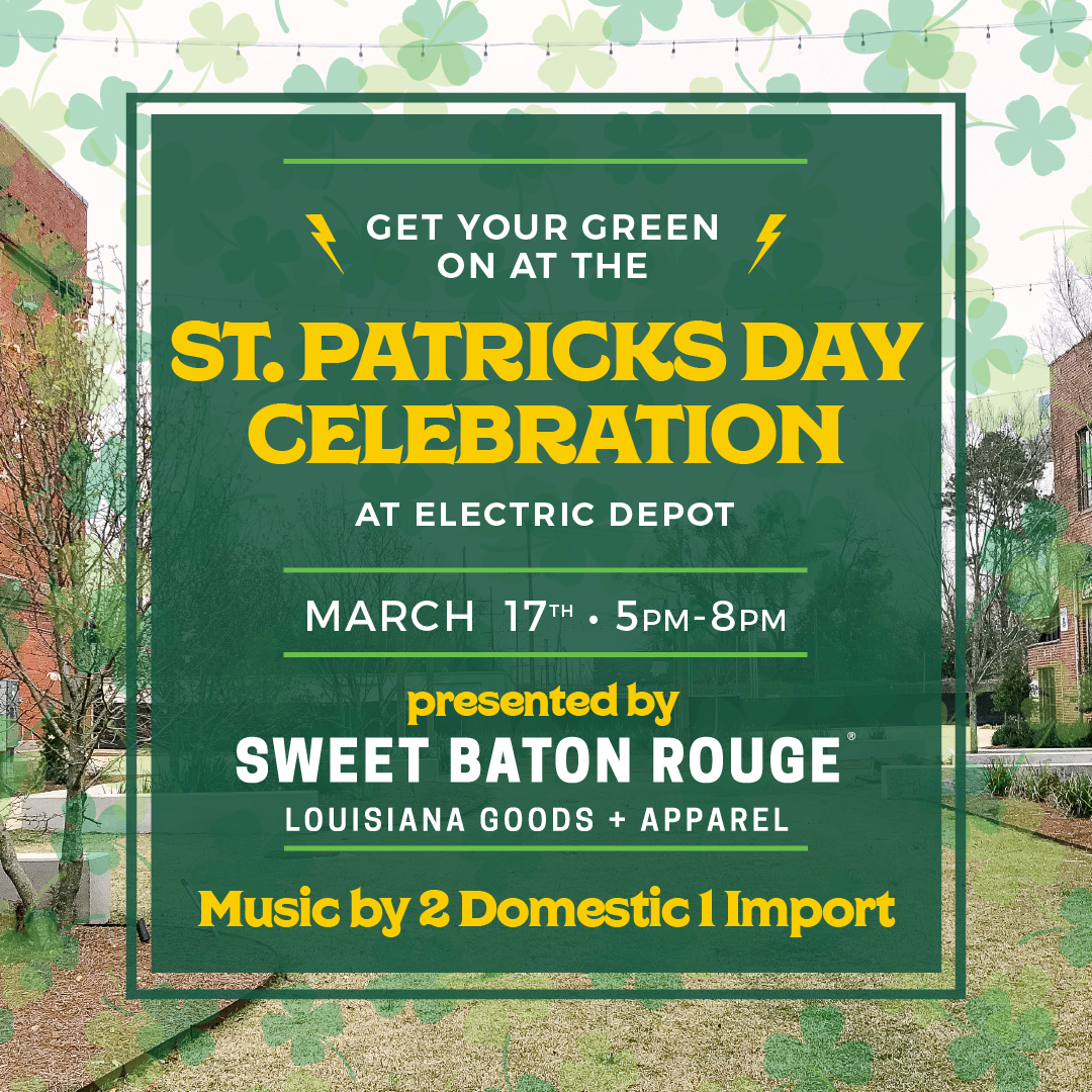 St Patrick’s Day in Baton Rouge and Wearin' of the Green