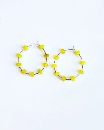 On the Boulevard Beaded Hoop