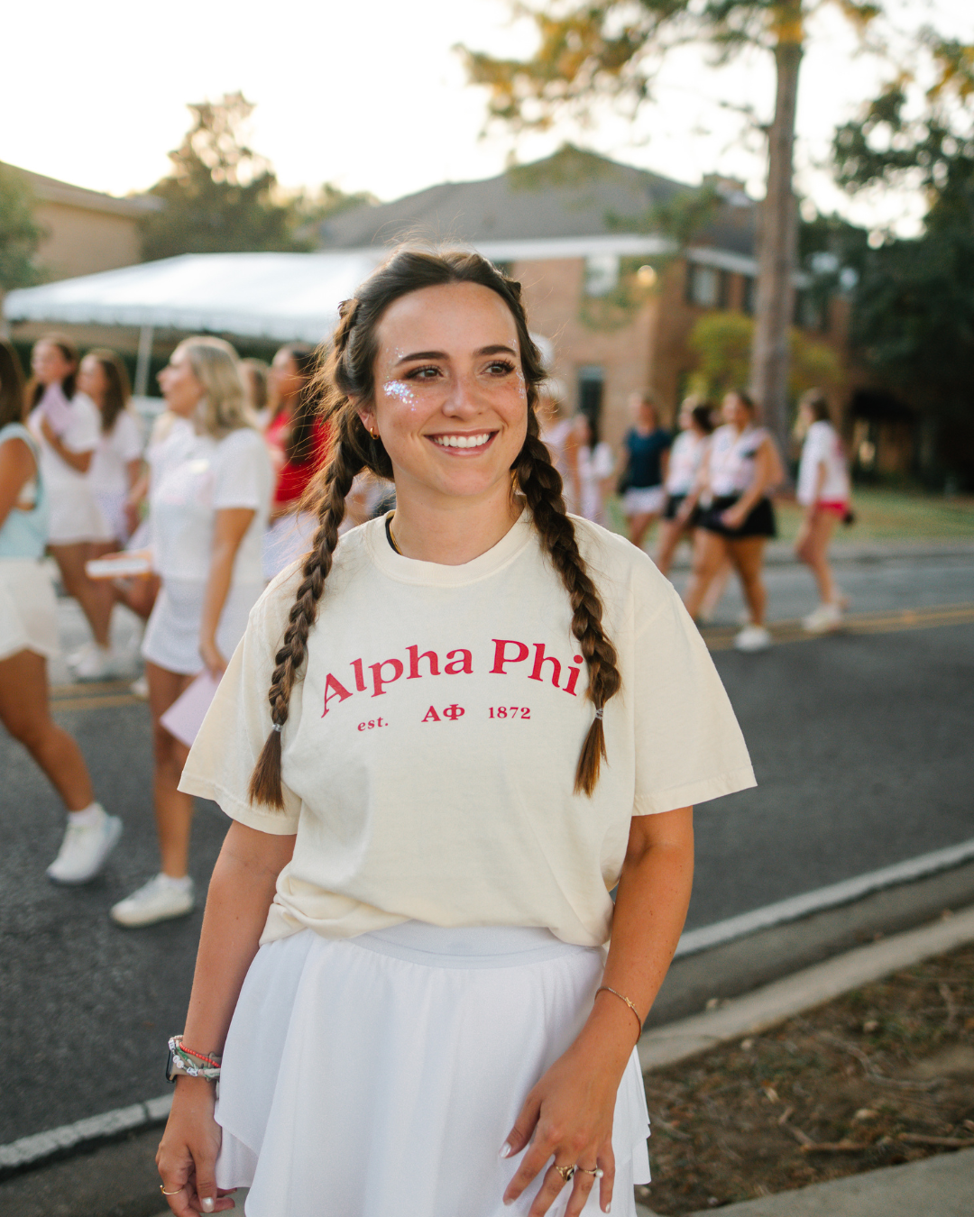 Alpha Phi Established Logo T-Shirt