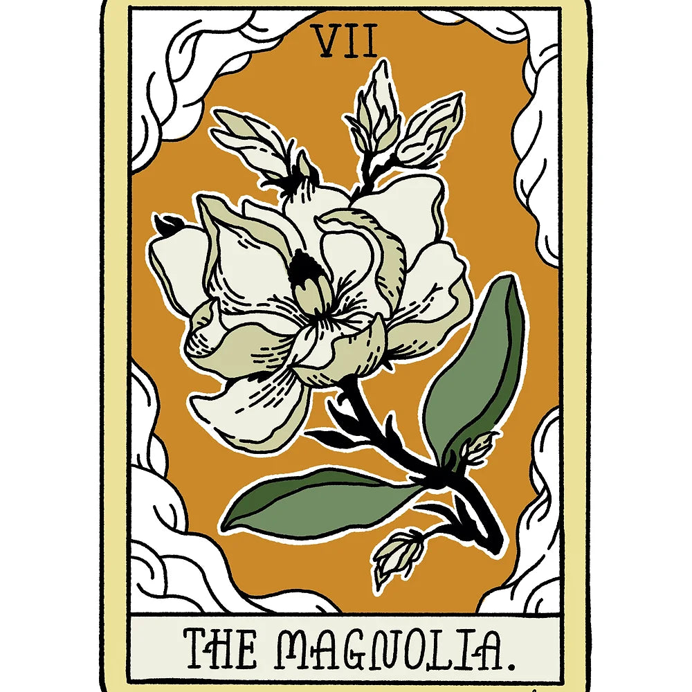 The Magnolia: Tarot Print