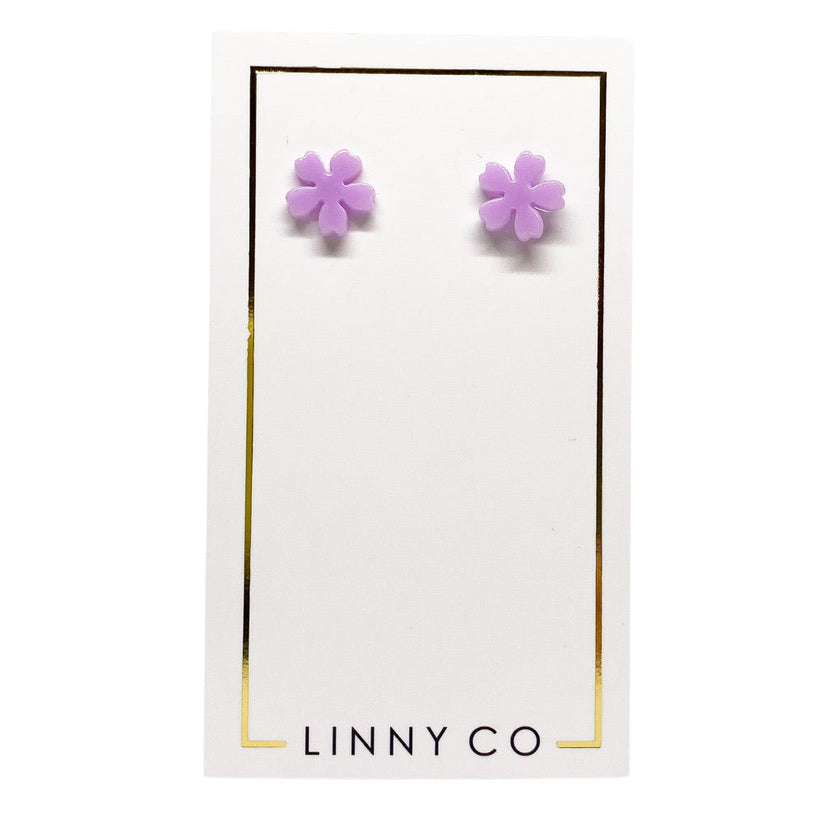 Olivia Mini Flower Studs