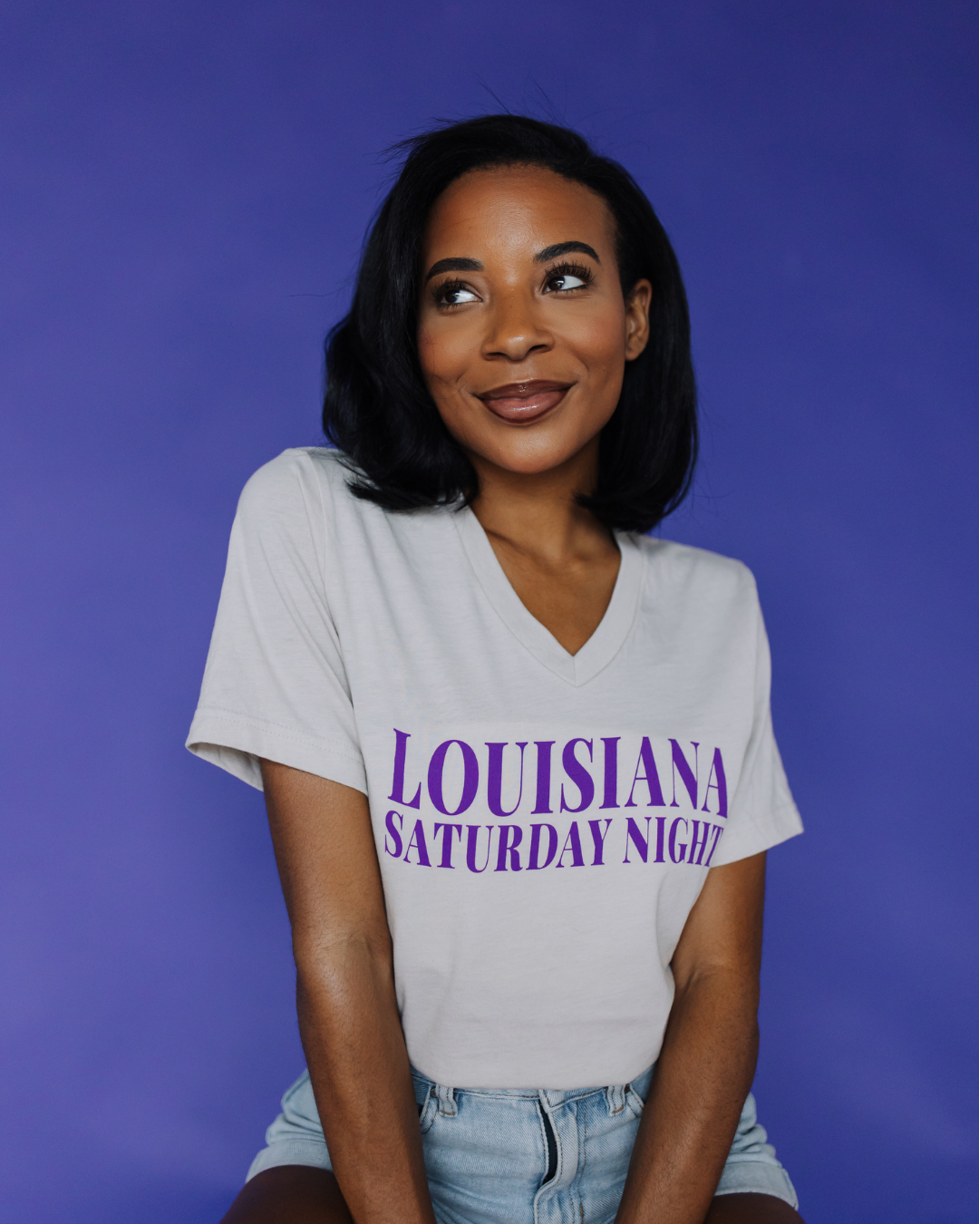 Louisiana Saturday Night V-Neck – Sweet Baton Rouge