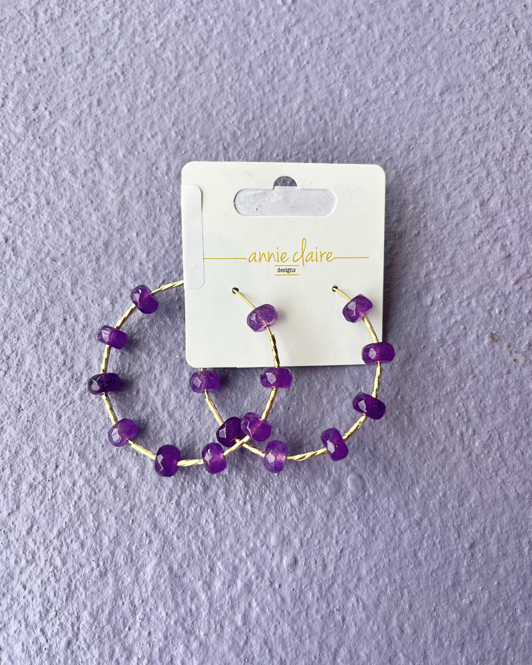 On the Boulevard Beaded Hoop
