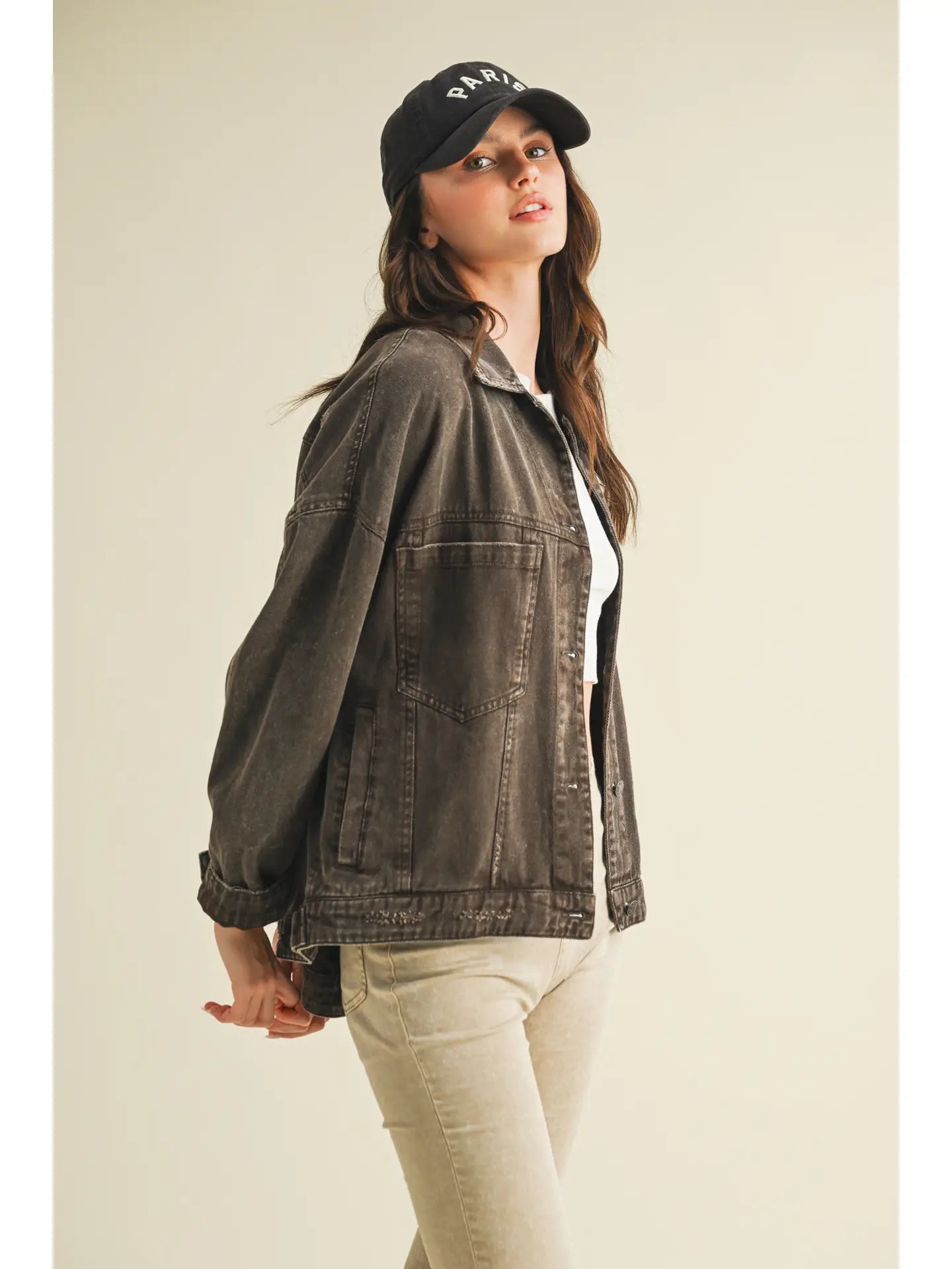 Back Pleated Jacket