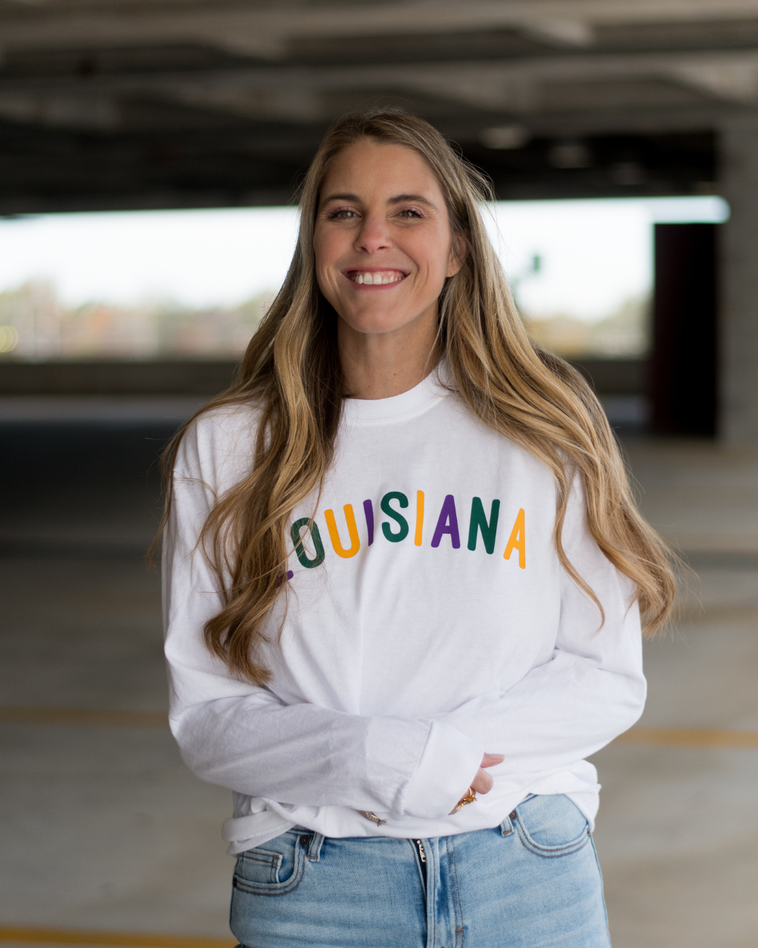 Louisiana Hometown Long Sleeve  | Mardi Gras Shirts