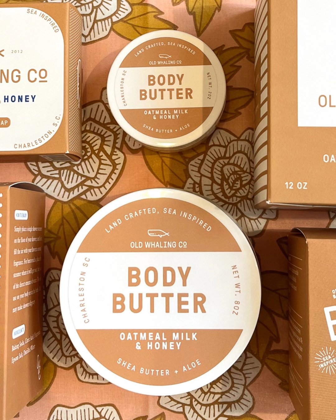 Oatmeal Milk + Honey Body Butter 8oz