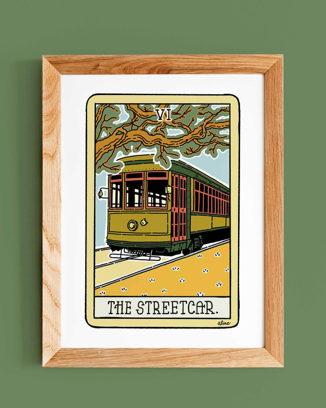 The Streetcar: Tarot Print