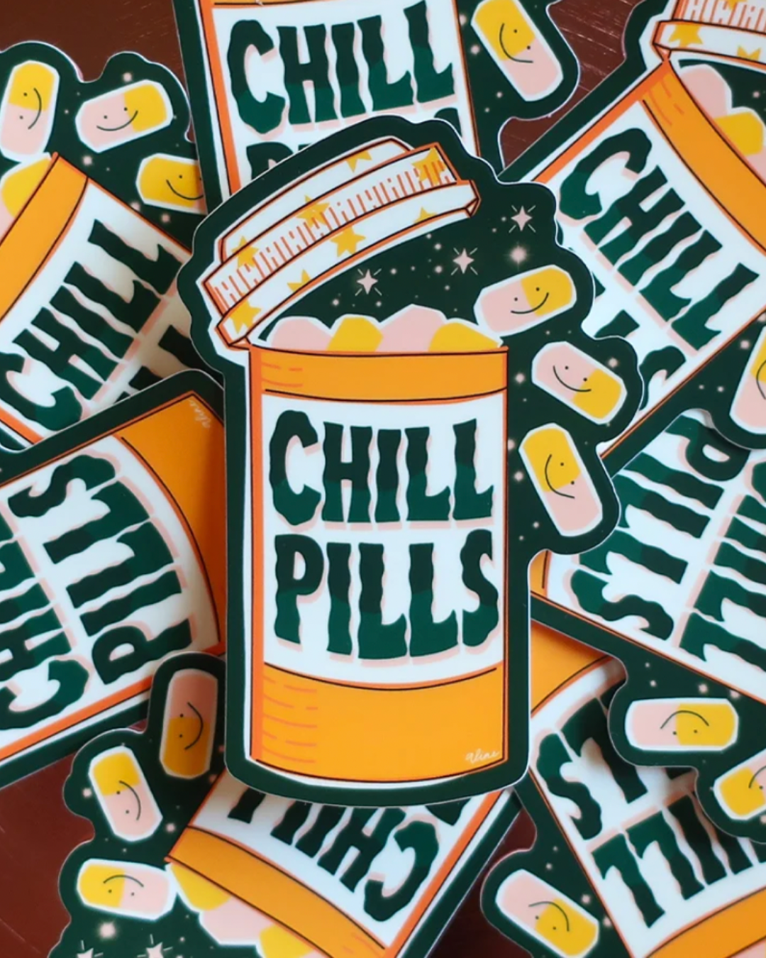 Chill Pill Sticker