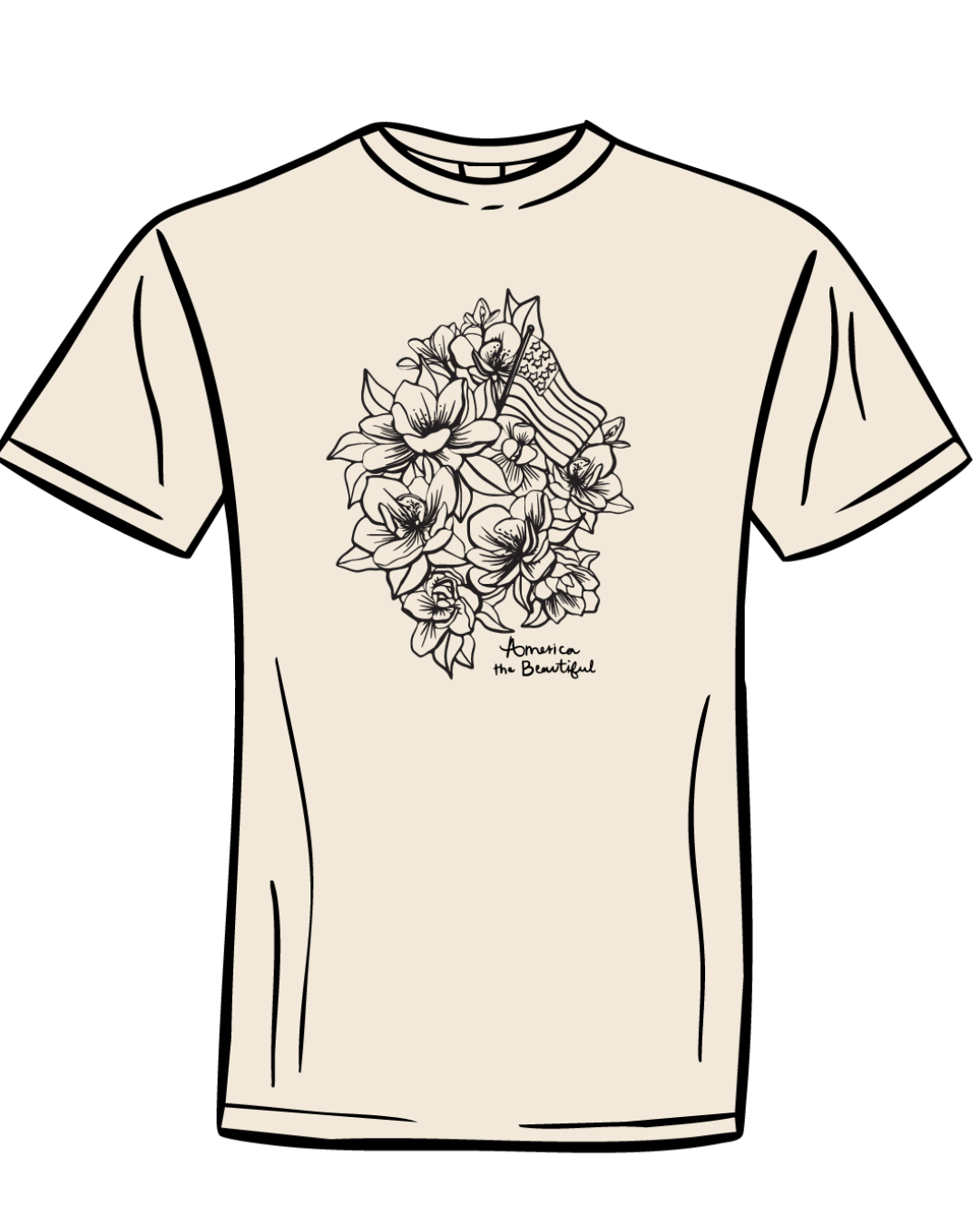 America the Beautiful T-Shirt