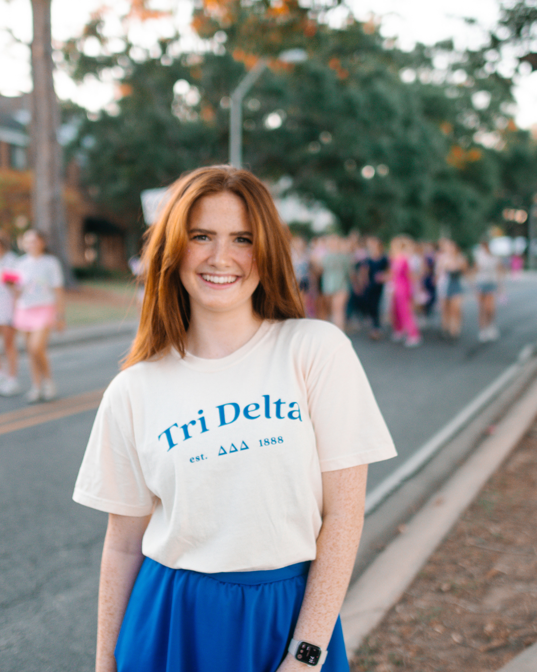 Delta Delta Delta Established Logo T-Shirt