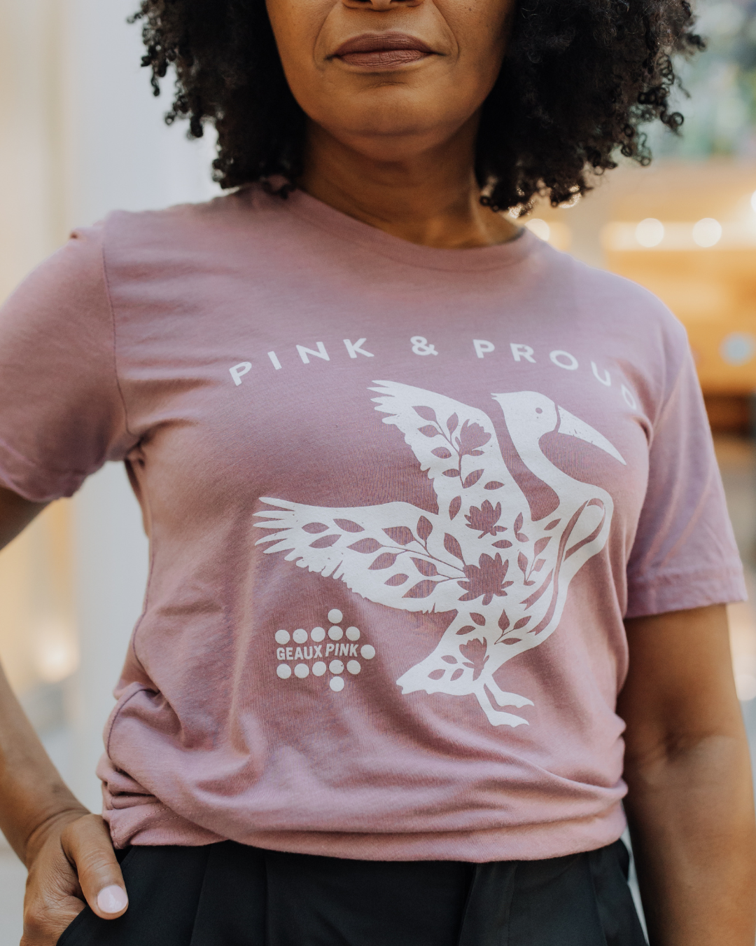 Pink & Proud Pelican |  Geaux Pink