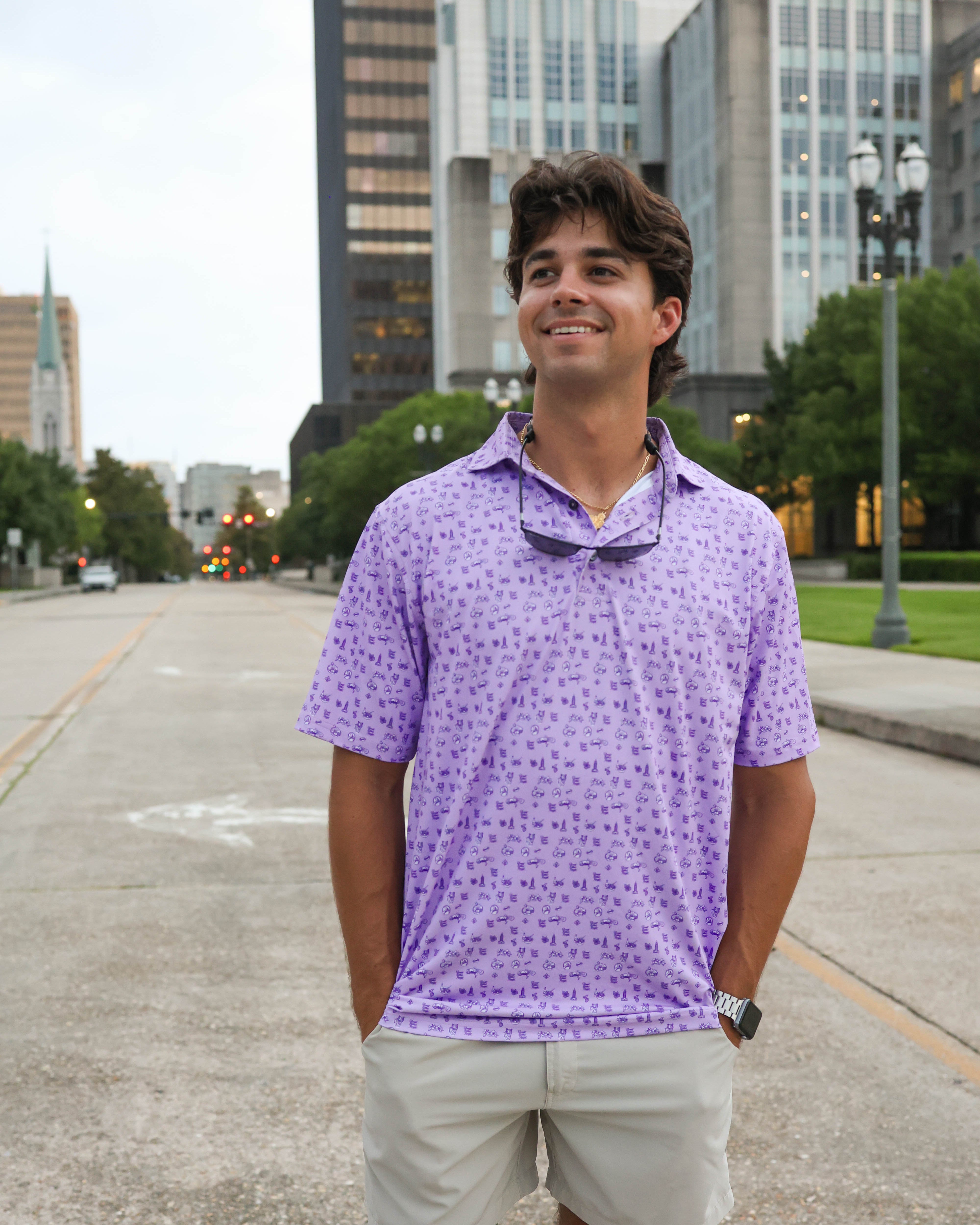 Louisiana Icon Petey Polo