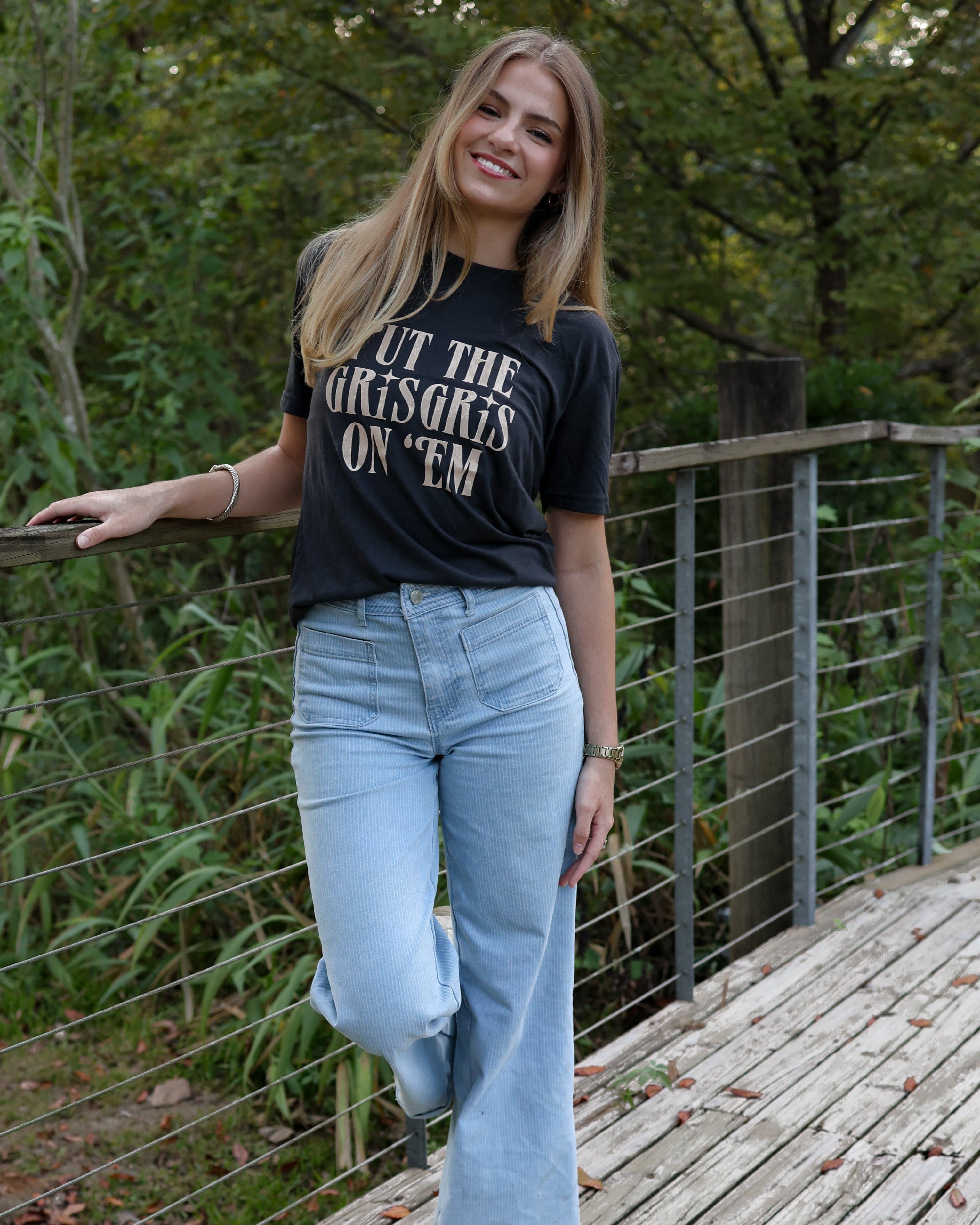 Put the Gris Gris on 'Em Black T-Shirt